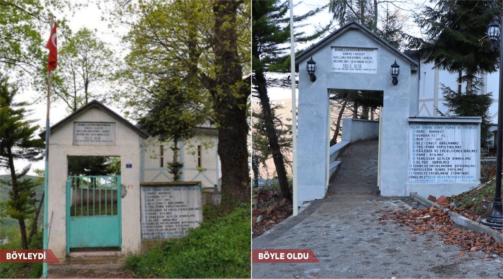 KABATAŞ ŞİD ABDAL TÜRBESİ YENİLENDİ